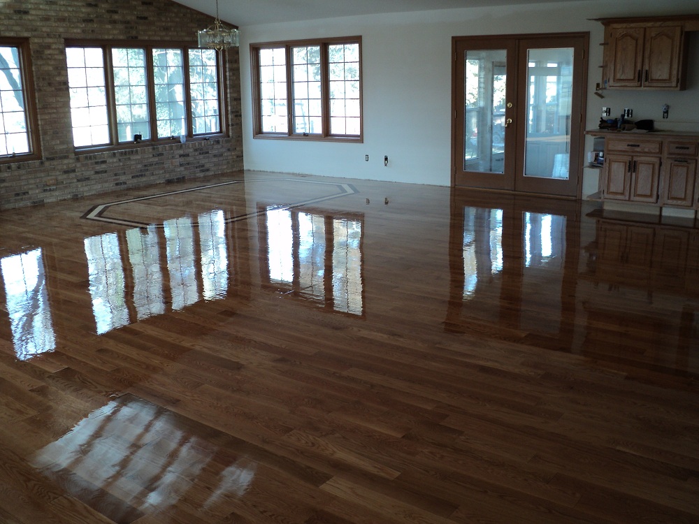 Dark Stain Hardwood Floor